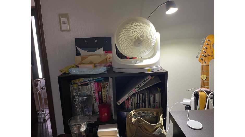 納戸の作業部屋