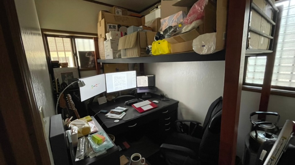 ハルの作業部屋