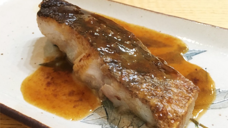 タラのバターしょうゆムニエル